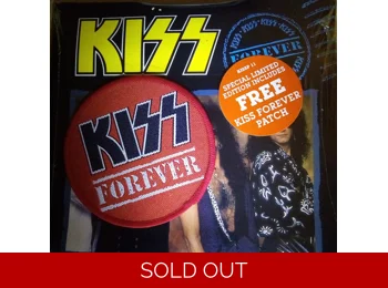 Kiss ‎– Forever - UK Limited Edition 2 Track 7" Inc Free Sew On Patch